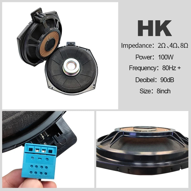 Car Speaker For BMW G30 G31 Plug and Play Cent Speaker Door Loudspeaker seat Subwoofer Upgrade Horn HK Cover Power DSP Amplifier