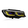 SJC Auto Laser Headlight for BMW 3 Series G20 G80 2019-2022 Auto Yellow White Headlights Switch Headlights Plug and Play