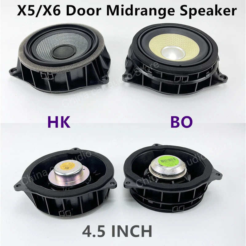 Tweeter Midrange Speaker Subwoofer For BMW X5 F15 X5 F16 Series High Quality loudspeaker Audio Horn Cover Power Amplifier Bass
