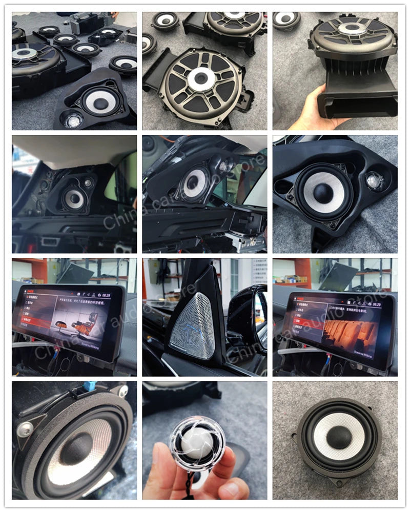 4.5 Inch Door Midrange Speaker For BMW F20 F25 F30 F32 G30 G01 F48 3 5 X1 5 Series Loudspeakers Audio Horn Hi-Fi Music Speakers