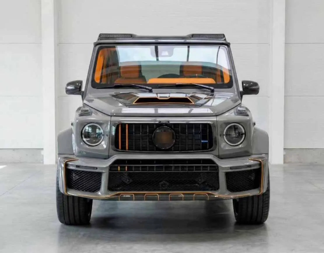 Runde for Mercedes Benz W465 Upgraded and Modified Babos 800 High Quality Dry Carbon Fiber Body Kit Car Bumper