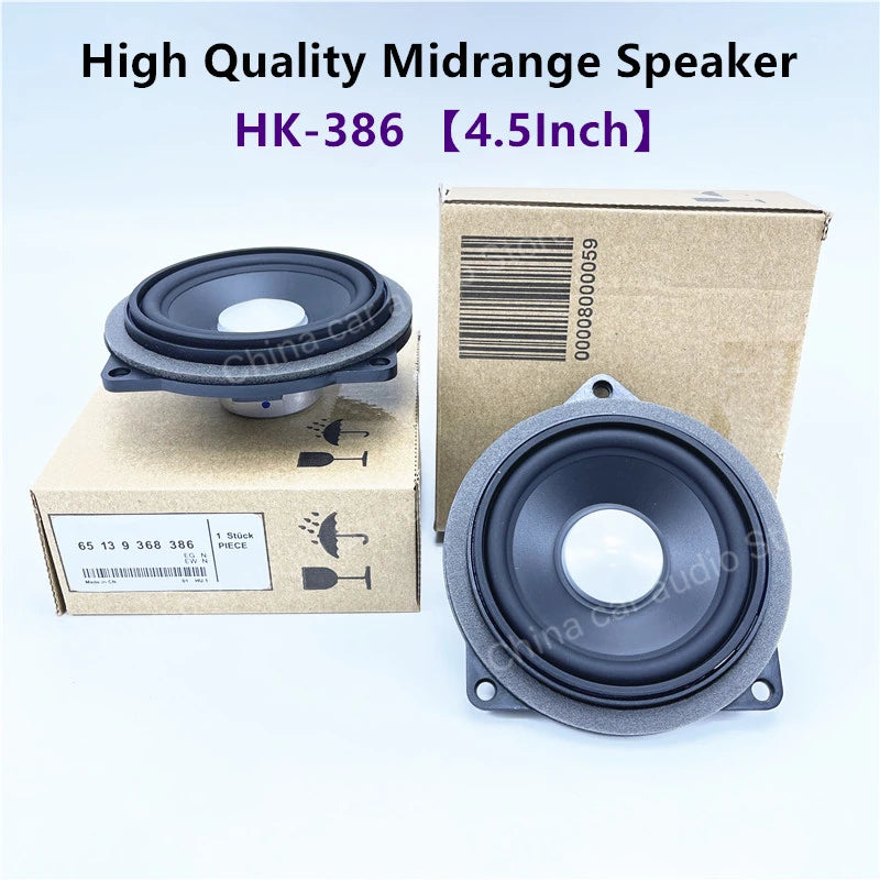 4.5 Inch Midrange Speaker For BMW F10 F11 E84 E90 E91 E92 E93 5 Series Loudspeaker Front Door Audio Sound Music Horn Speaker Kit