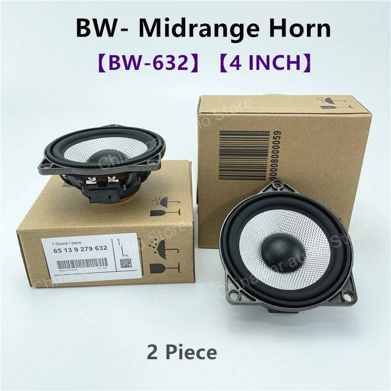 4 Inch For BMW F52 F23 F30 F31 F34 F80 F32 F33 F36 F82 F83 F10 F11 F90 F07 F06 F12 F13 F12 F13 F01 F02 F03 F92 F93 Loudspeakers
