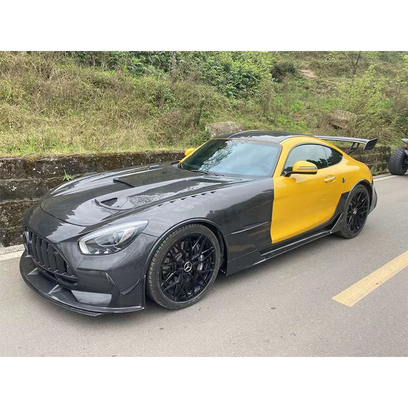 High-Performance Full Carbon Fiber Body Kit for Mercedes-Benz AMG GT/GTS/GTR New Condition Front Rear Bumper Hood Fender Spoiler