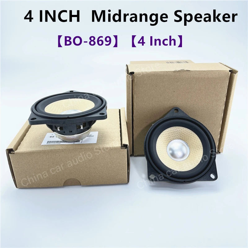 4 Inch For BMW F52 F23 F30 F31 F34 F80 F32 F33 F36 F82 F83 F10 F11 F90 F07 F06 F12 F13 F12 F13 F01 F02 F03 F92 F93 Loudspeakers