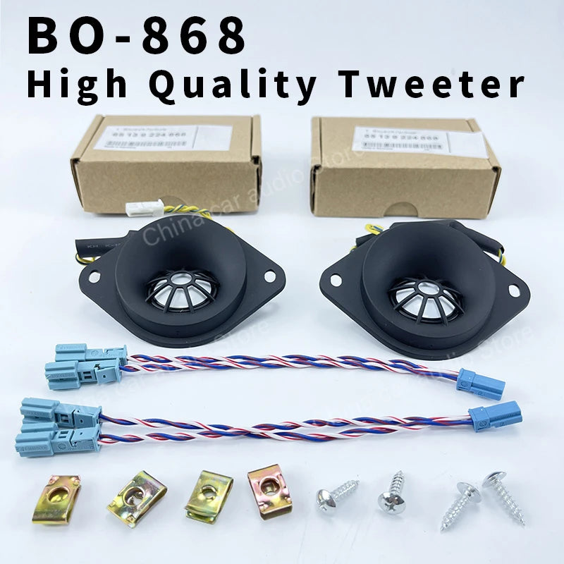 Car Center Dashboard Speakers For BMW E90 E91 E60 E61 F10 F11 F90 F07 F06 F12 F13 G20 G30 F15 F16 F85 F86 Rear Surround Tweeter