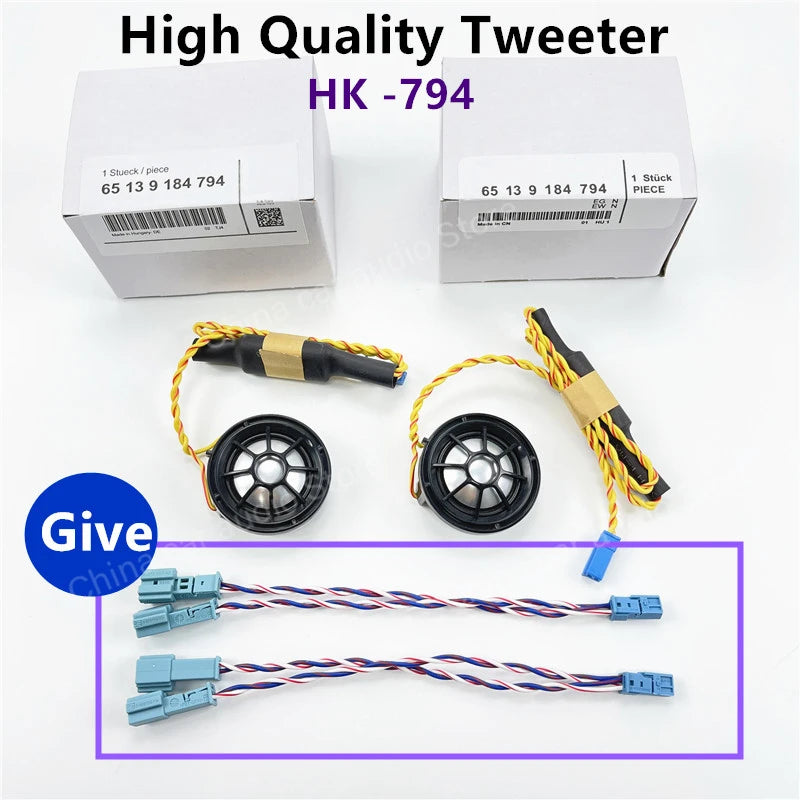 For BMW F32 F33 F36 4 Series Front Door Tweeter Cover Speakers Loudspeaker Horn Audio Modification Accessories Music Stereo