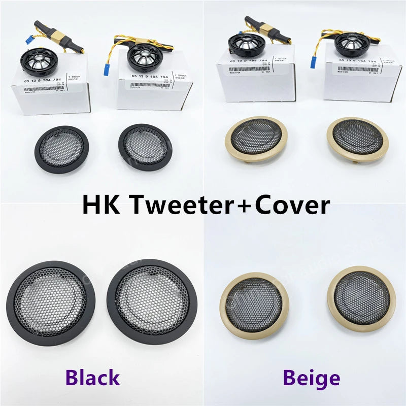Car Rear Door Tweeter Cover For BMW F39 F20 F32 F45 F46 mini F54 F55 F56  F60 Series Treble Audio Speaker Loudspeaker Decoration