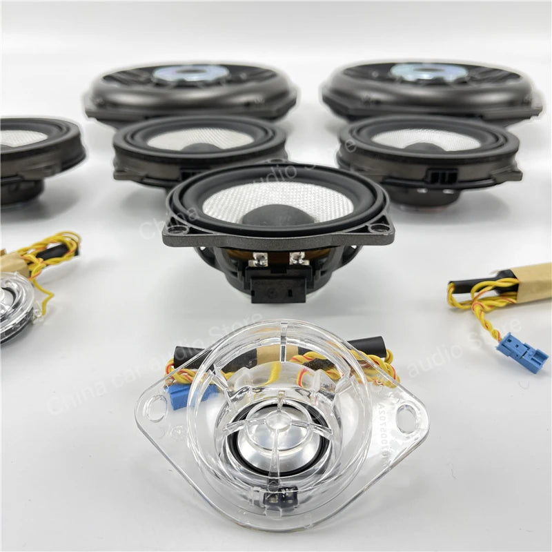 Car Midrange Horn Subwoofer, Auto Speakers, Tweeters for BMW X3 F25 X4 F26 F30 F34 F32F20 G30 G01 3 4 5 X5 7 Series