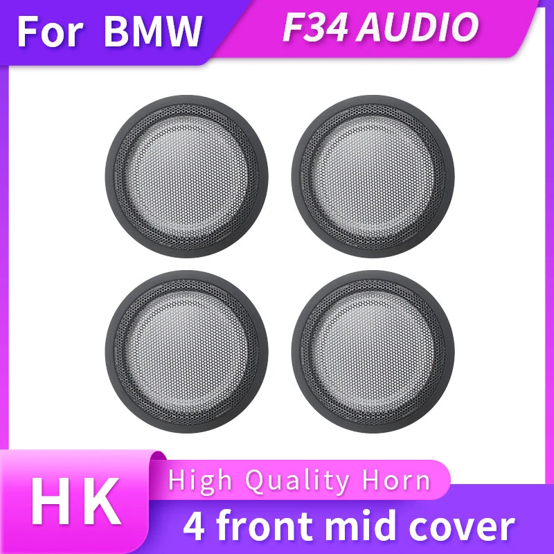 Car For BMW F34 3GT 3 Series Speaker Front Door Tweeter Music Modification Sticker Decoration Original Upgrade Cover Loudspeaker