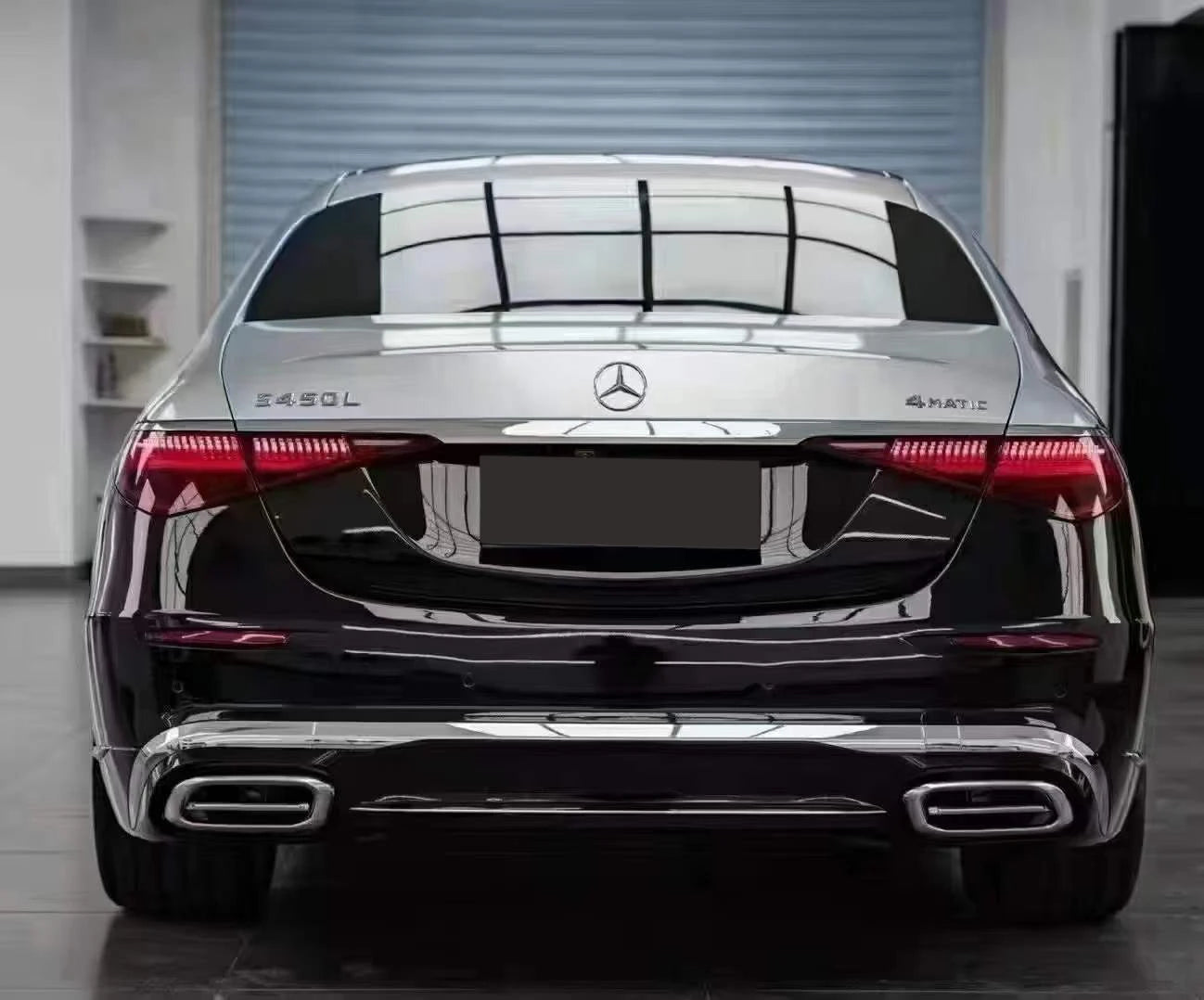 Runde Hot Sale Body Kit for Mercedes-Benz S-Class W221 Facelift W223 Maybach Style Car Bumpers Hood Conversion Kit