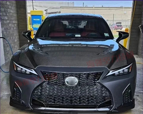 High Quality Hood for Lexus IS250 300 350 500 21-25 Upgade Carbon Fiber Bonnet Hood Engine Cover Front Hood Tuning Front Cover