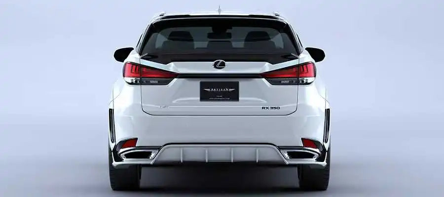 Carbon Fiber ART Style Body Kit for Lexus RX 2018-2021 Front Lip Fog Light Cover Side Skirt Wheel Arches Rear Lip Wing Spoiler