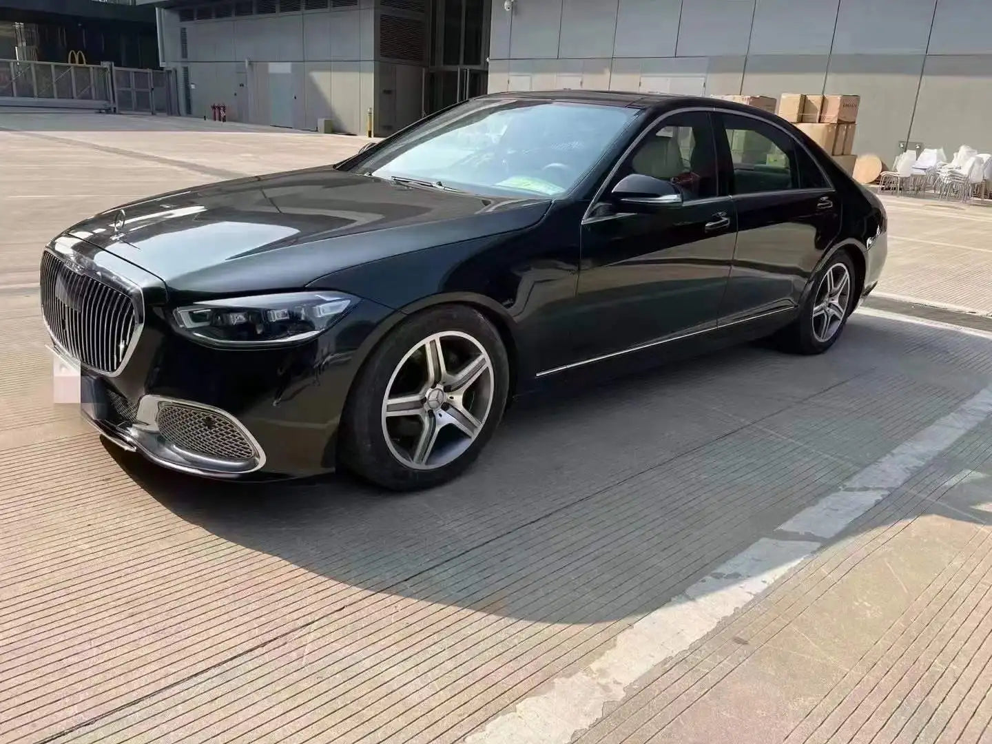 Runde Hot Sale Body Kit for Mercedes-Benz S-Class W221 Facelift W223 Maybach Style Car Bumpers Hood Conversion Kit