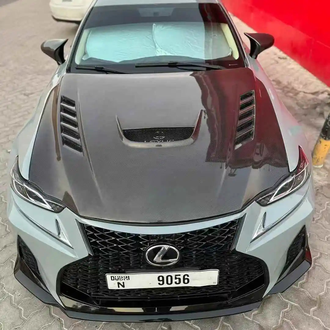 Hot Selling Runde Top Ranking Perfectly Fits for 2013-2019 Lexus IS High-quality Carbon Fiber Hood Manufacturer Direct Sales