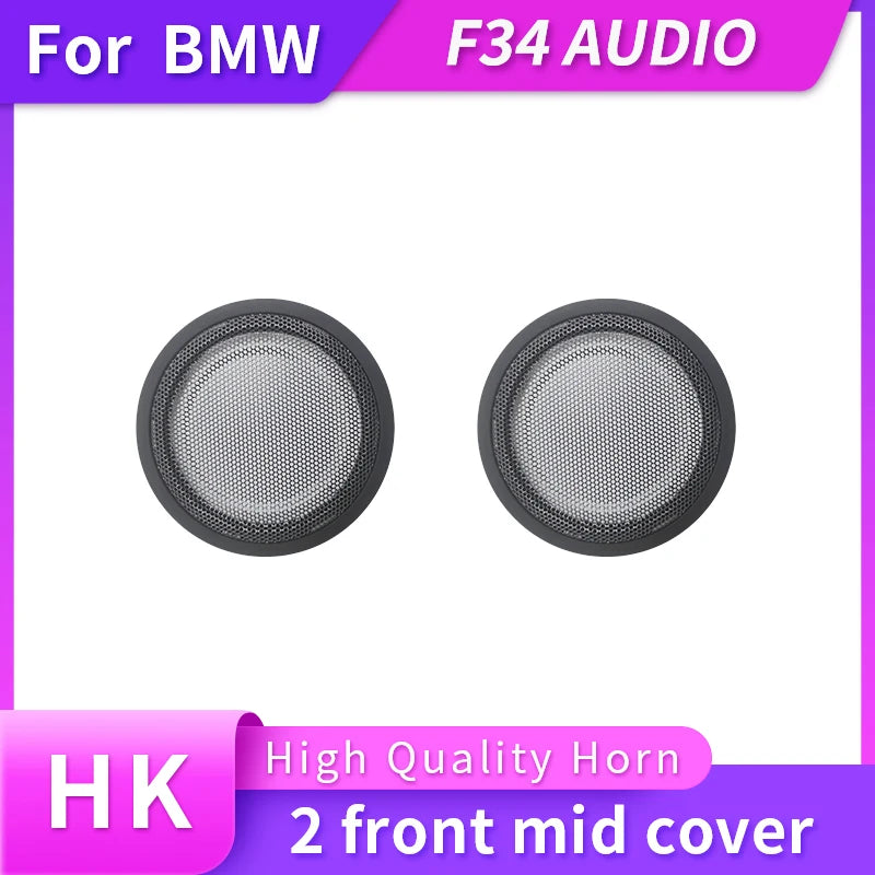 Car For BMW F34 3GT 3 Series Speaker Front Door Tweeter Music Modification Sticker Decoration Original Upgrade Cover Loudspeaker