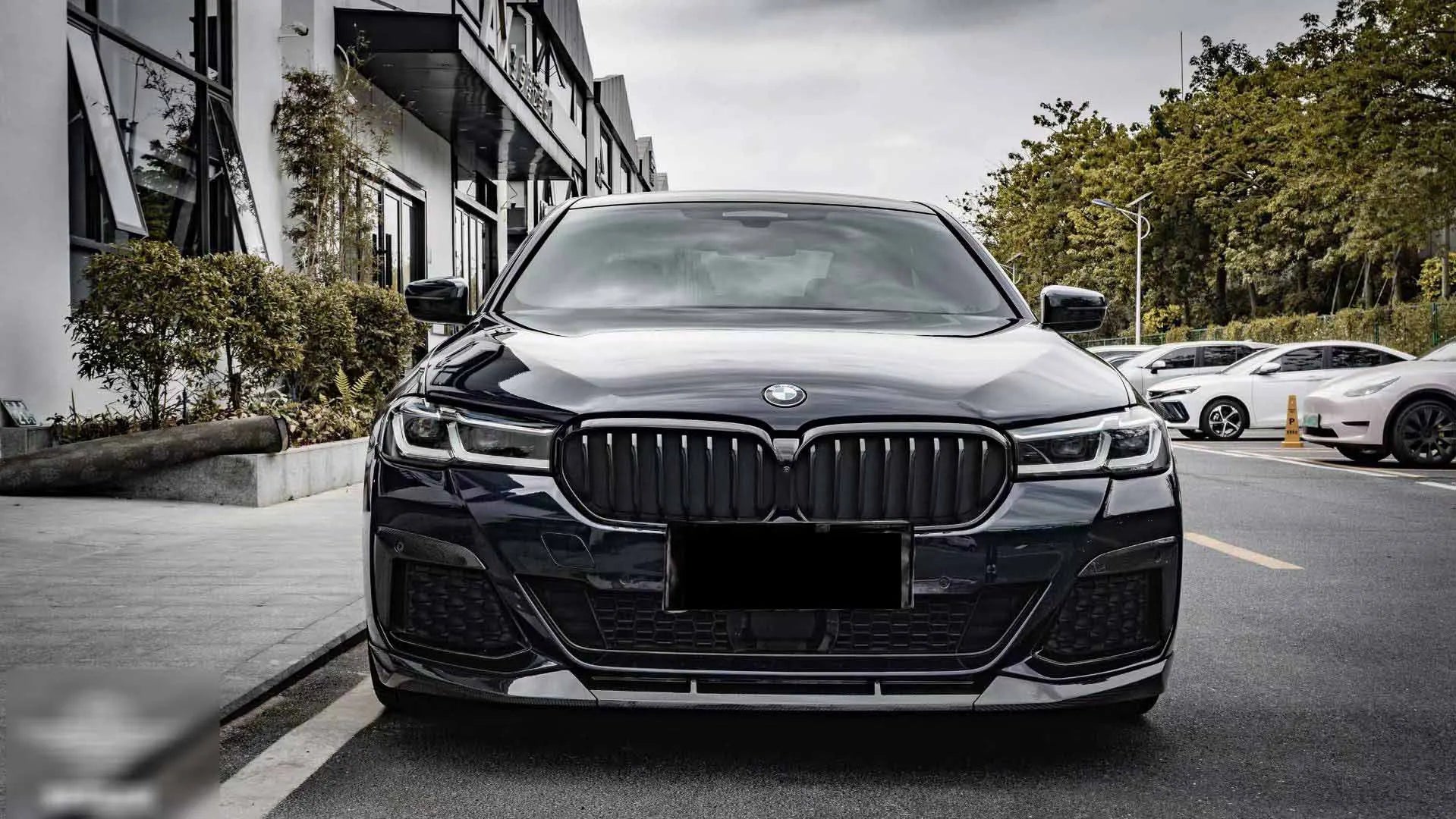 Runde Perfectly Adapts for BMW 5 Series G30 Upgraded and Modified MP Style Dry CF Body Kit Car Bumper Factory Direct Sales