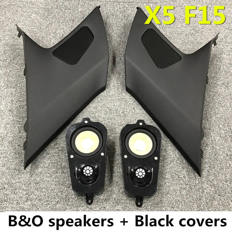 Car Rear Surround Speaker Cover For BMW X5 F15 X6 F16 Series  High Quality Audio Loudspeaker Trumpet Horn Head Treble Decor