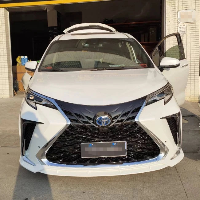 Easy to Install Conversion Dream Model Body Kit for Toyota SIENNA 21-22 Front Bumper Grille Rear Bumper 1:1 Fit Large Surround