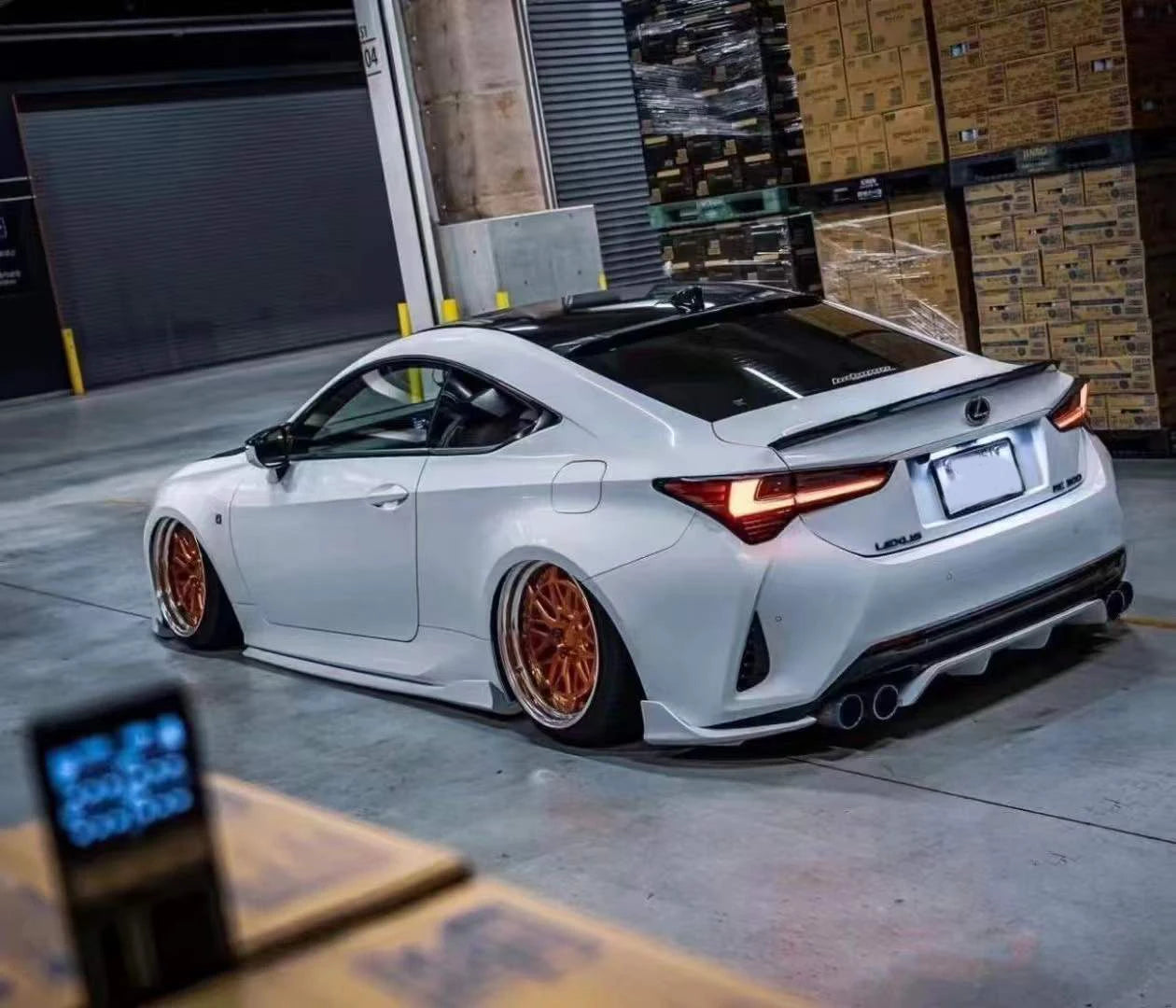 Top Ranking Body Kit for Lexus RC 18-24 Upgrade Artisn Body Kit Body System Front Lip Side Skirts Rear Diffuser Spoiler Aerokit