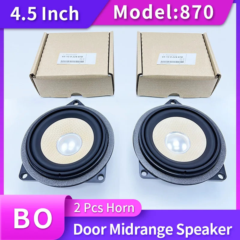 4.5 Inch Door Panel Midrange Speaker For BMW E81 E82 E87 E88 E90 E91 E92 E93 F10 F11 M5 F90 X1 E84 3 5 X1 Series Horn Speakers