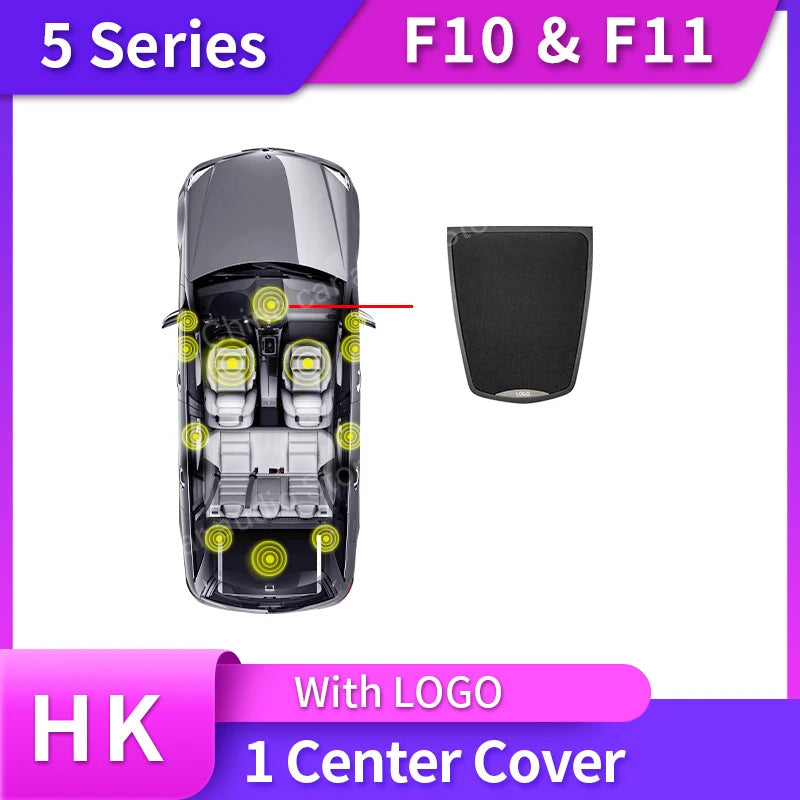 Horn For BMW F10 F11 5 Series High Quality Loudspeaker Audio Cover Power Amplifier Bass Tweeter Midrange Subwoofer Speakers Kit