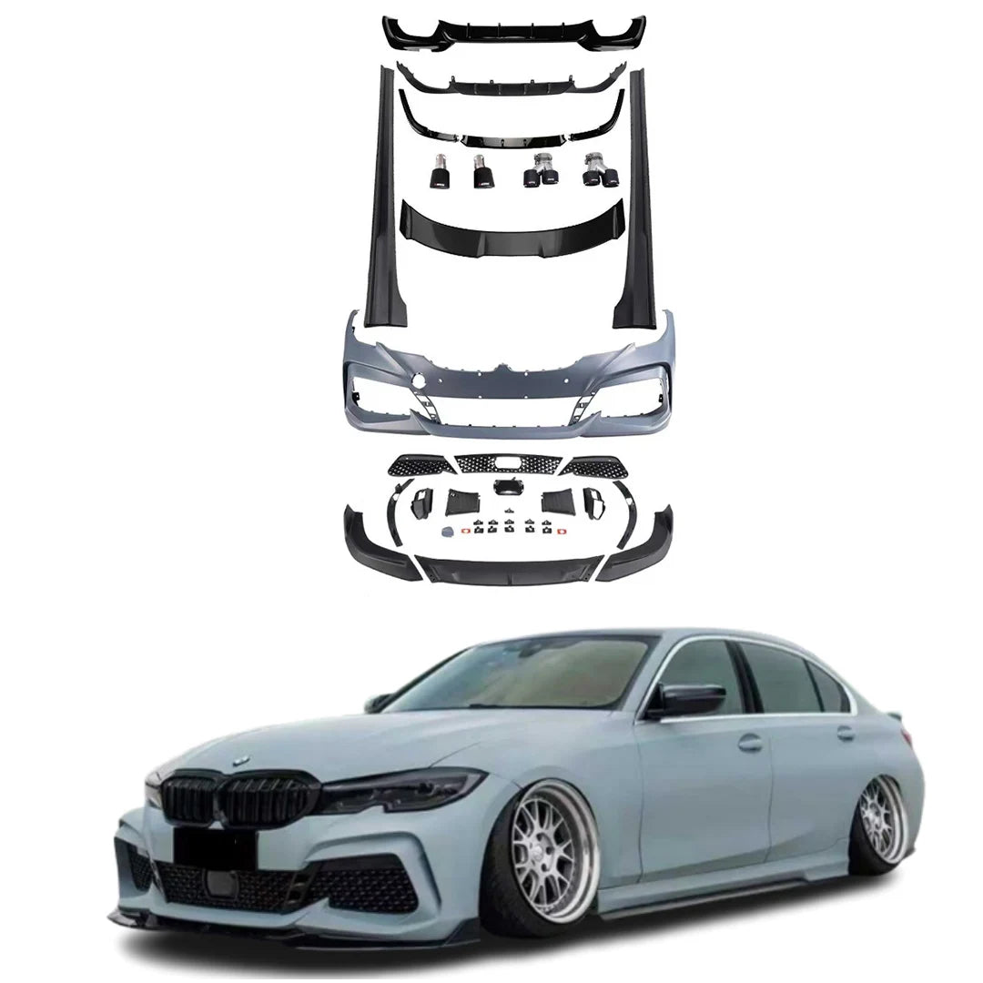 Runde Hot Selling Perfect for 2019+BMW 3 Series G20/28 Upgraded and Modified YOFER Body Kit Car Bumper Manufacturer Direct Sales