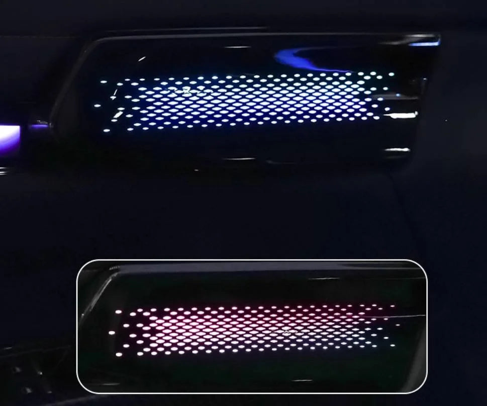 64 Colors APP Control Car Interior Ambient Light for Ford Ranger 2023-2024 Interior Decorative Lamp 21in1 for Car Upgrade