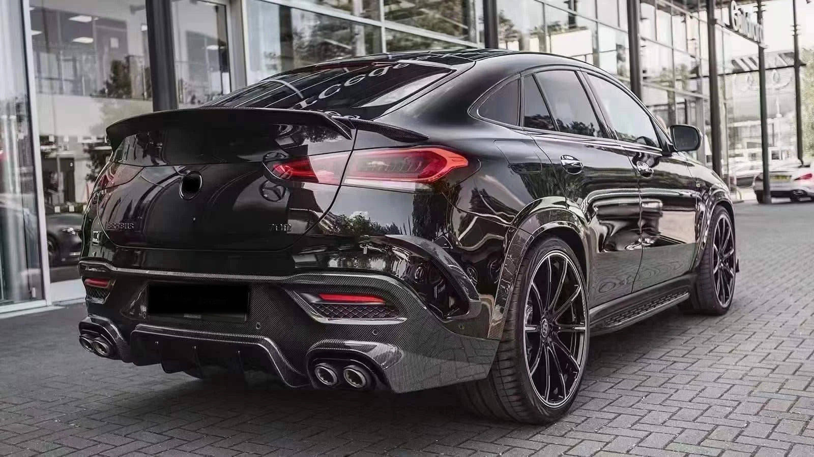Runde for 20-22 Model Mercedes-Benz GLE Coupe 53/450/63 Upgrade with  Carbon Fiber Body Kit