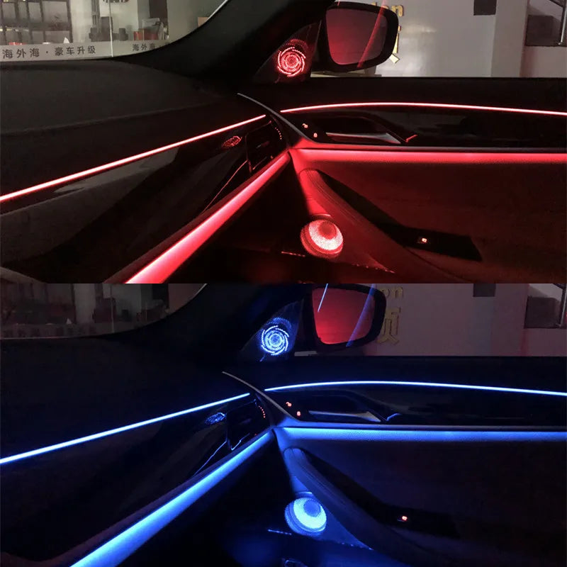 Car Luminous Sound Covers LED For BMW G31 G38 Front Door Tweeter Speaker Music Upgrade Kit Accessories Modification BW Horn