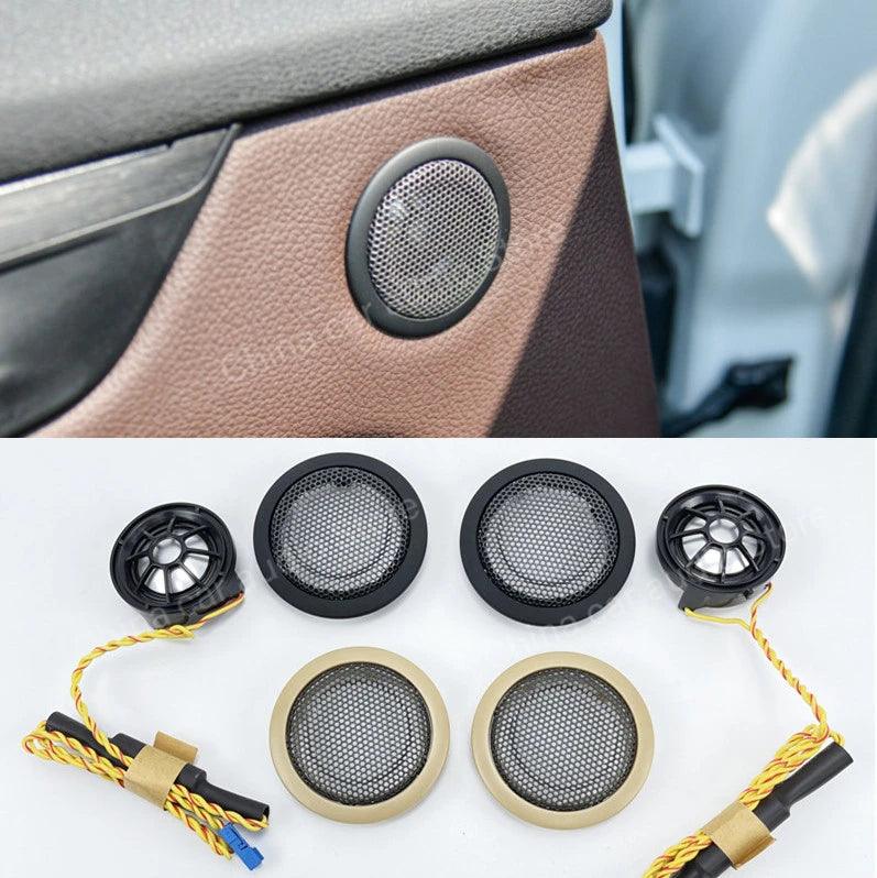 Car Rear Door Tweeter Cover For BMW F39 F20 F32 F45 F46 mini F54 F55 F56  F60 Series Treble Audio Speaker Loudspeaker Decoration