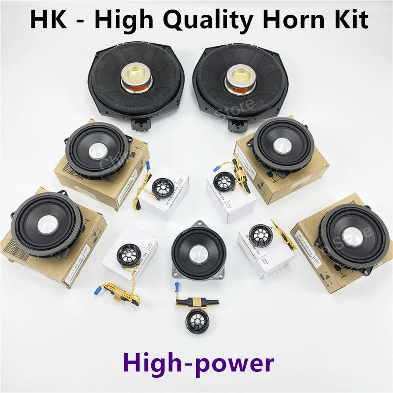 Car High Speakers Tweeter 4 Inch Midrange Audio For BMW G30 G11 F10 F11 E90 E60 F23 2 5 series Upgrade High Quality Loudspeaker