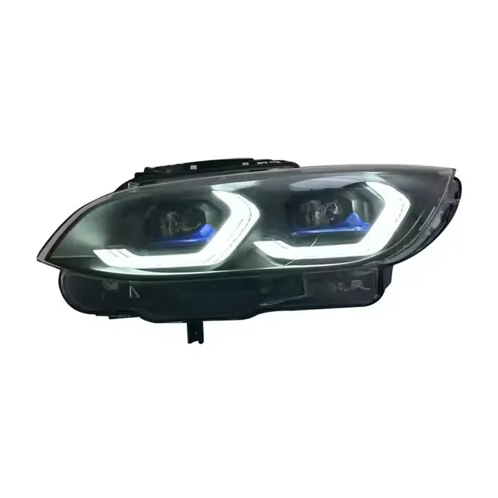 SJC New Design for BMW 3 Series for BMW E9X E92 M3 & E92 Coupe CSL Yellow/White Car Accessories Laser Style LED Headlights