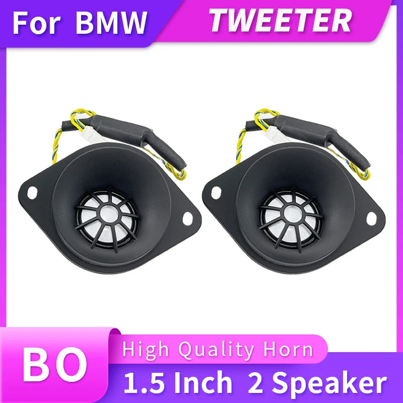 Center Dashboard Lifting Speakers for BMW F10 F11 5 Series Original BO Horn Audio, Luminous Cover Loudspeaker, Upgrade Music Kit