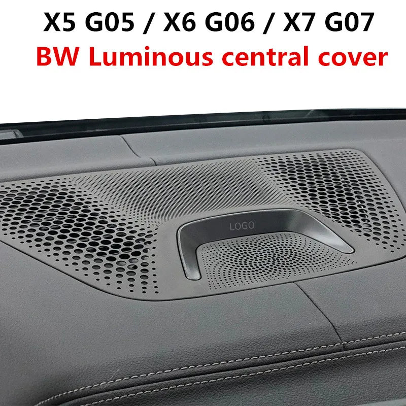 LED Light for Front and Rear Door, Glow Tweeter Cover, Luminous Night Lighting, Trim Speaker, Audio BMW G05, X5, G07, X7 Series