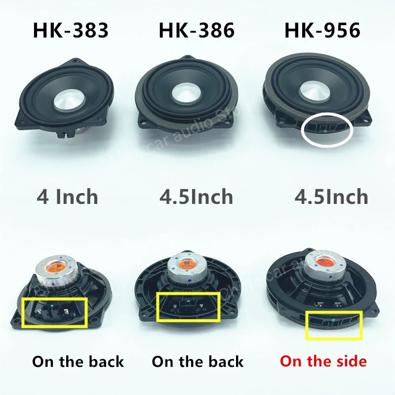 4.5 Inch Midrange Speaker For BMW F10 F11 E84 E90 E91 E92 E93 5 Series Loudspeaker Front Door Audio Sound Music Horn Speaker Kit