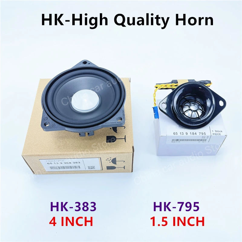 Car High Speakers Tweeter 4 Inch Midrange Audio For BMW G30 G11 F10 F11 E90 E60 F23 2 5 series Upgrade High Quality Loudspeaker