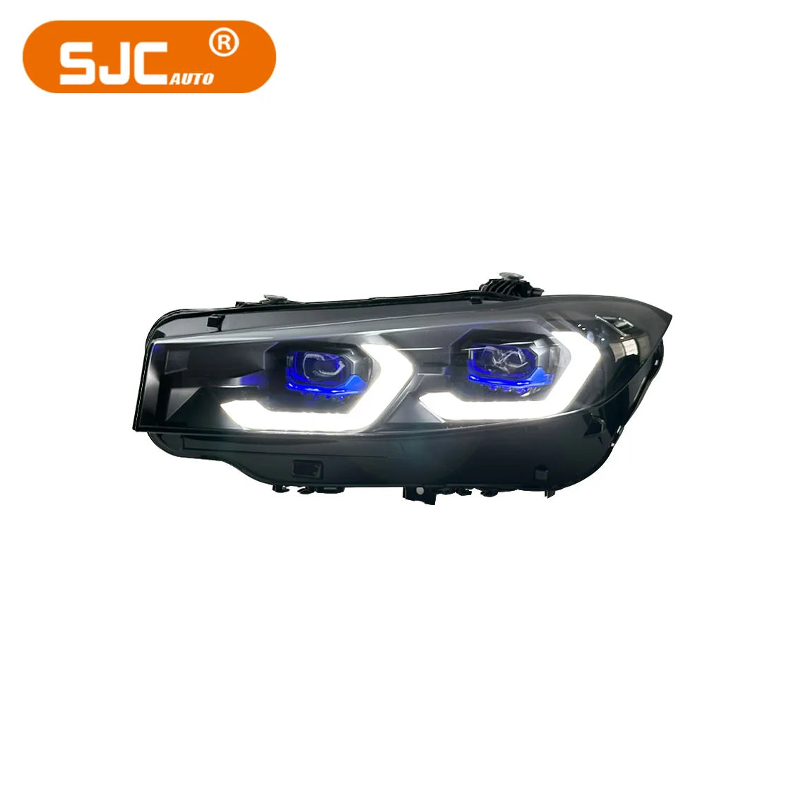 SJC Auto Car Laser Head Lights Plug and Play for BMW 3 Series G20 G28  2023-2025  Dual Color DRL Headlights for Lighting Systems