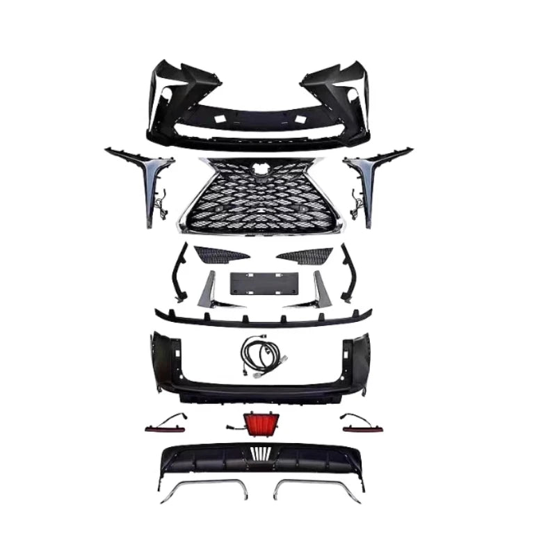 Easy to Install Conversion Dream Model Body Kit for Toyota SIENNA 21-22 Front Bumper Grille Rear Bumper 1:1 Fit Large Surround