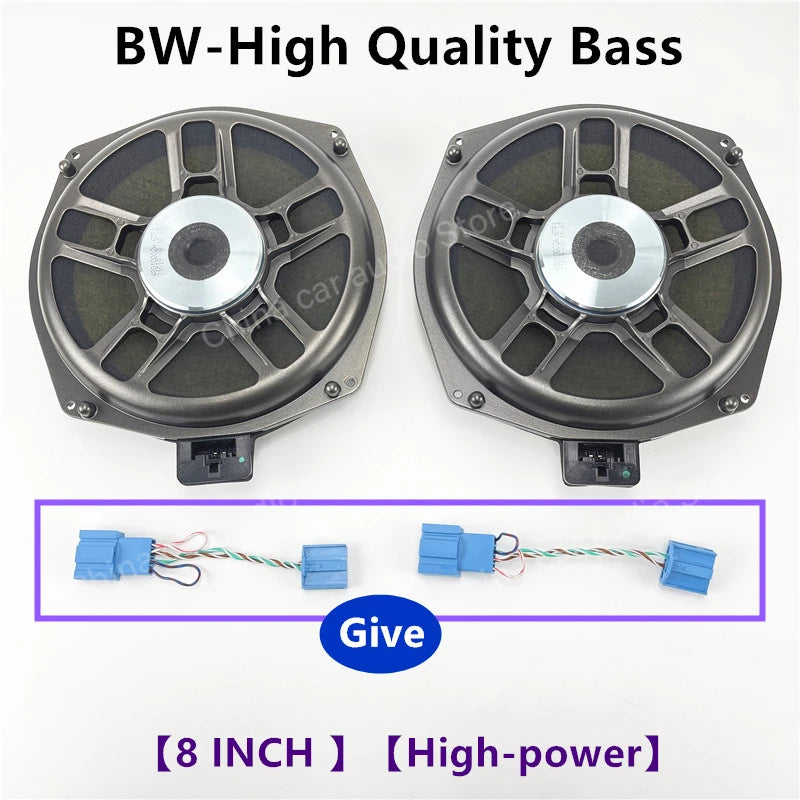 Car Midrange Horn Subwoofer, Auto Speakers, Tweeters for BMW X3 F25 X4 F26 F30 F34 F32F20 G30 G01 3 4 5 X5 7 Series