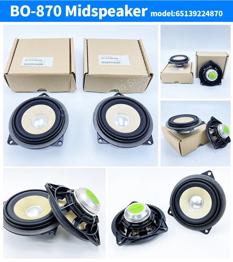 Subwoofer Center Speakers Audio Loudspeaker, Music Stereo Horn, Midrange Tweeter For BMW F10 F20 F30 E90 E92 E60 E70 E87 G20 G30