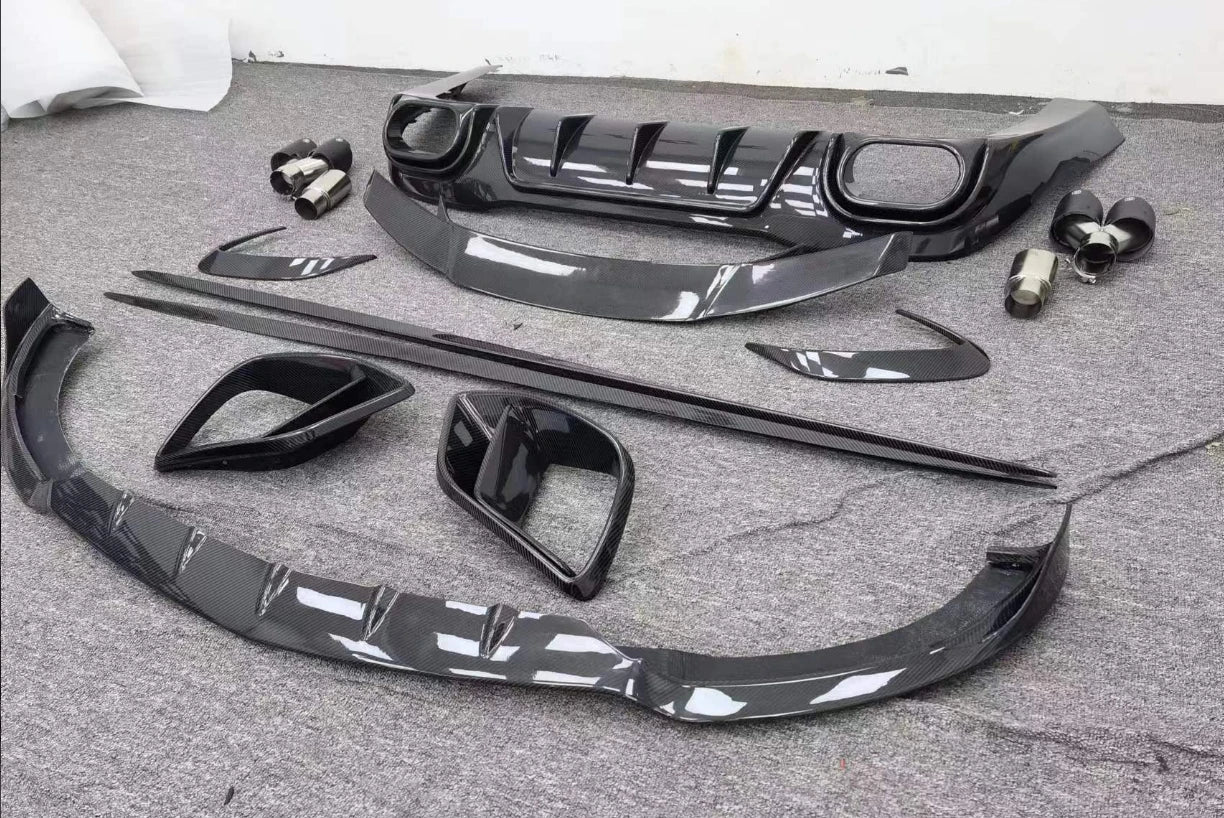 High Quality Body Kit for Mercedes-Benz AMG Gt63 Gt43 Gt50 Gt53 Upgrade Bra-B Style Auto Parts Spoiler Front Lip Rear Diffuser