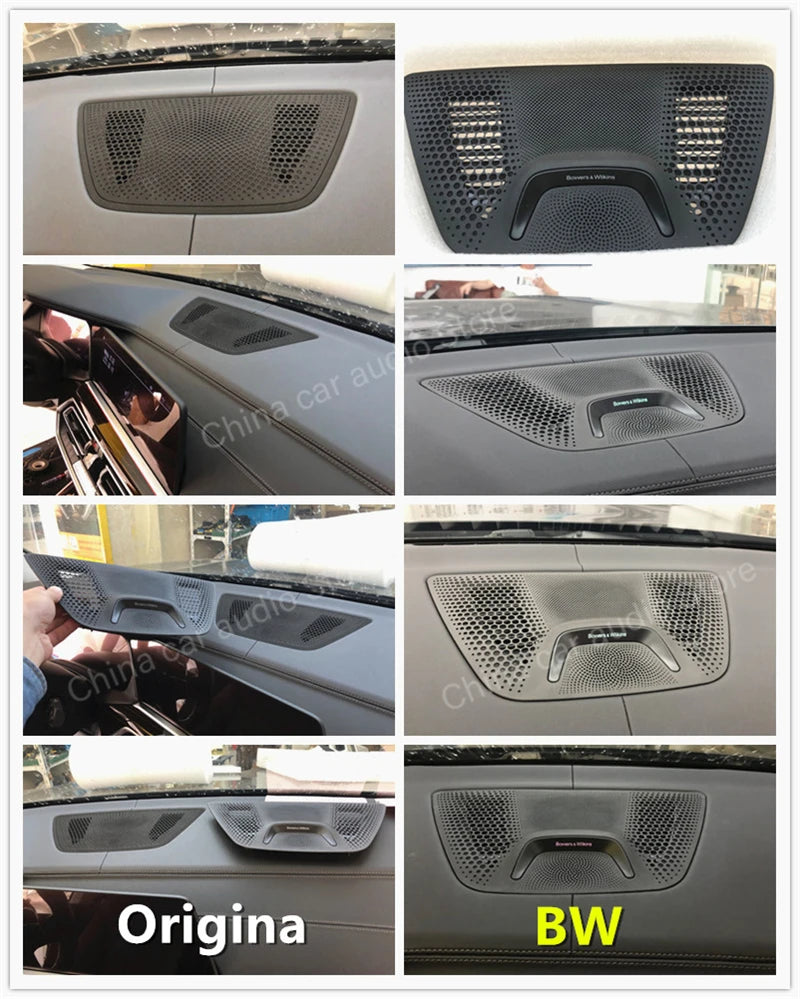 LED Center Control Panel For BMW G05 X5 G06 X6 G07 X7 Series Cover Lighting Audio Lossless Sound HiFi Music Stereo LoundSpeakers