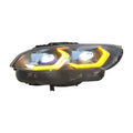 SJC  Auto Dual-Color Lights for BMW 3 Series E92  2006-2010 Yellow+White DRLS Yellow White Switching Plug and Play