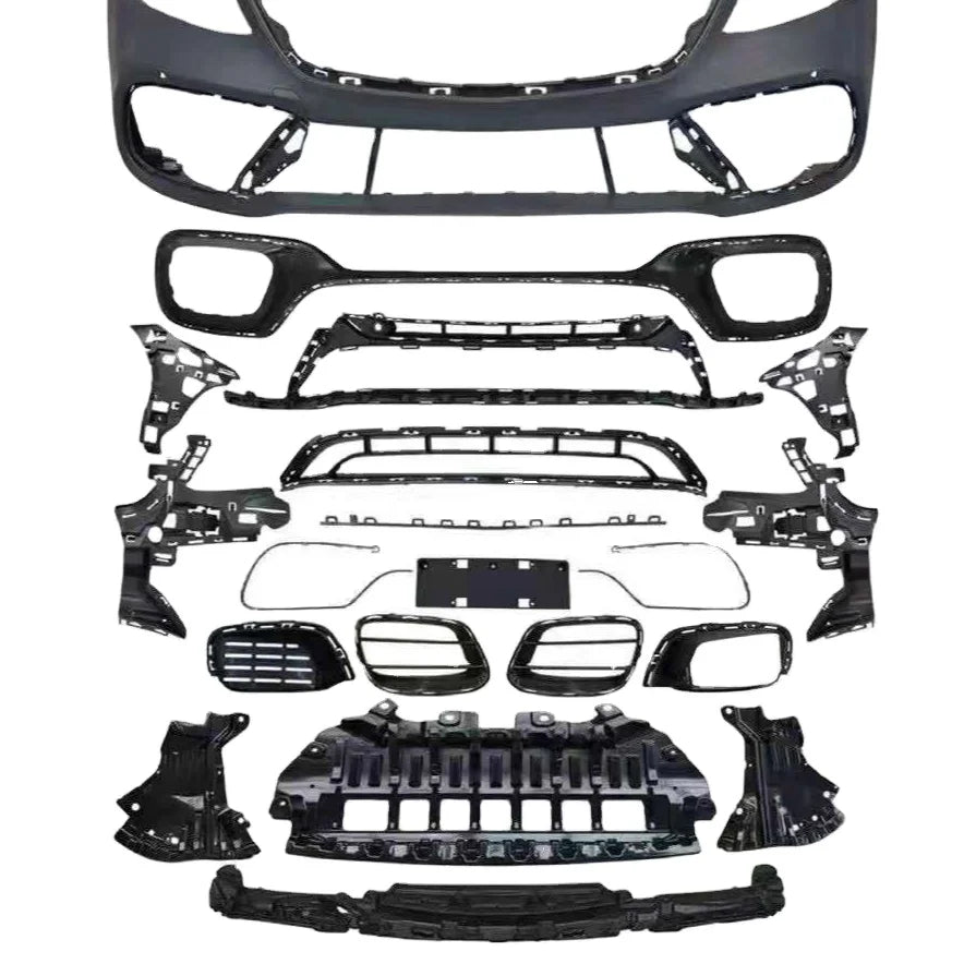 Runde Car Modification W222 Update to Barbu B700 Style Body Kits for Mercedes S-class W222 S320 S350 S400 S63 S65 Body Kit