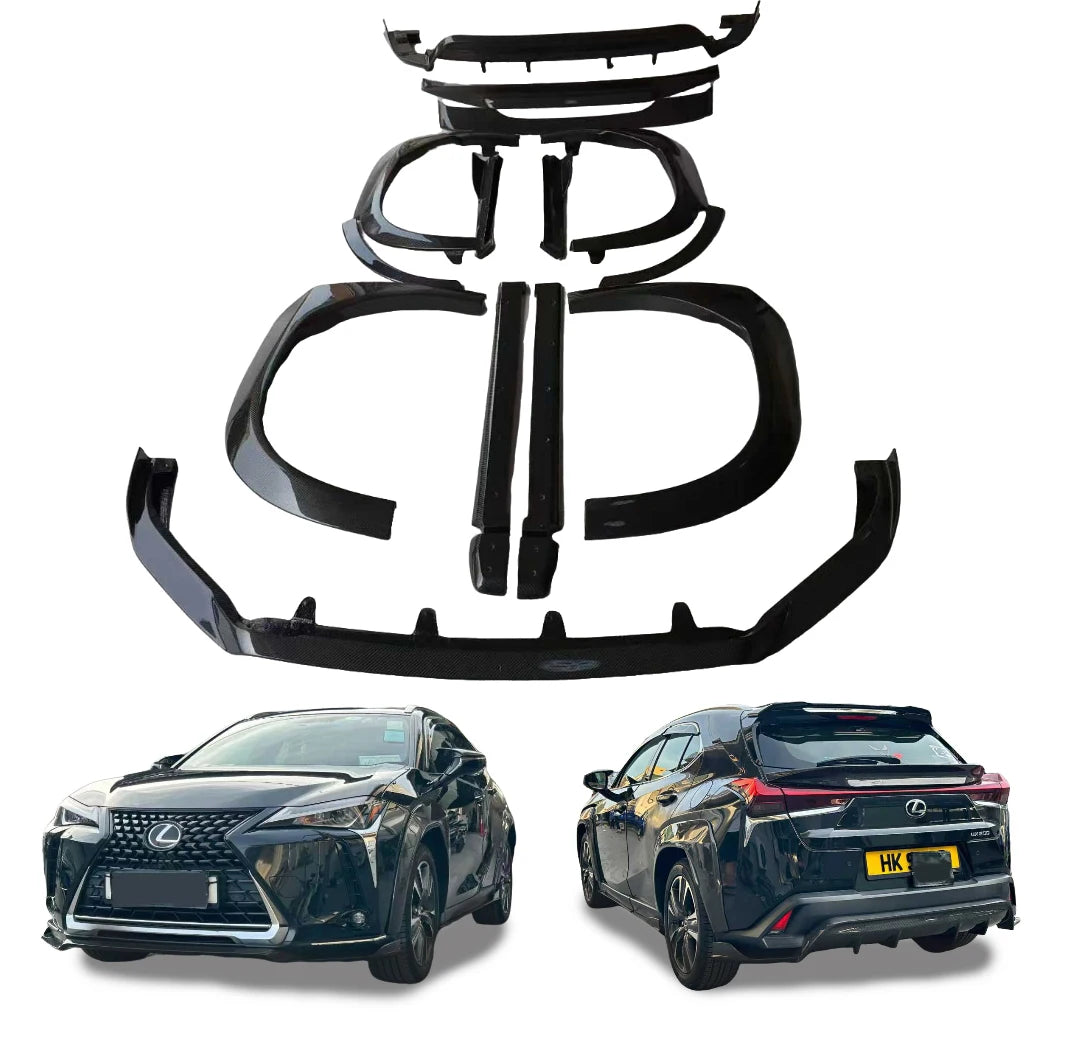 Top Ranking Body Kit Auto Parts for Lexus UX Facelift ART Factory Prices Excellent Quality Rear Lip Car Modificaiton Carbon FRP