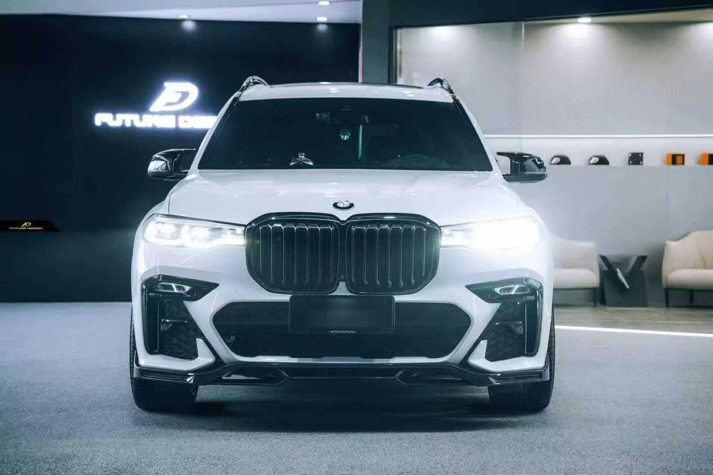 Runde Perfectly for BMW X7 G07 Upgraded and Modified FD Style High-quality Carbon Fiber Body Kit Car Bumper