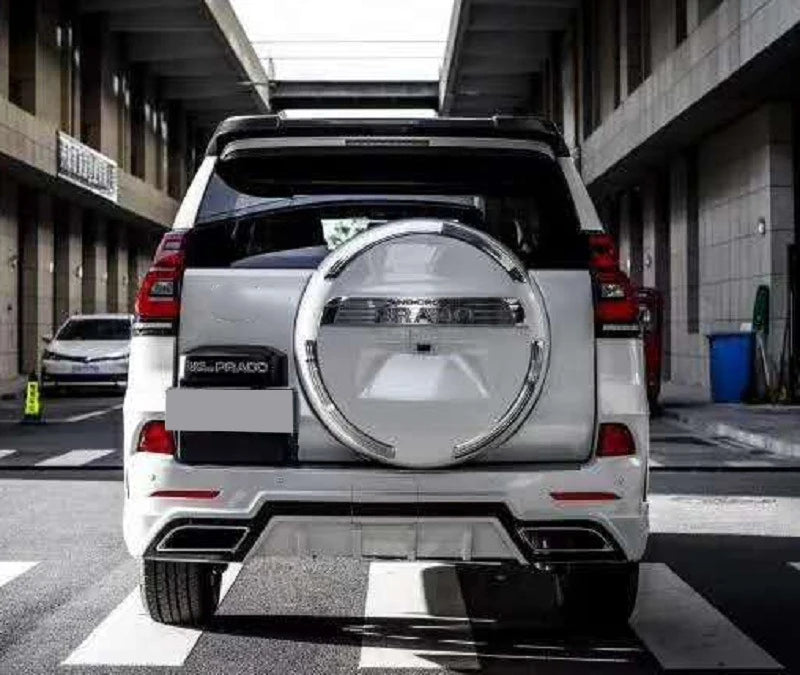 Runde Factory Price for 2018+ Toyota Prado Upgrade Black Series Elford Body Kit Front Bumper Grille Rear Bumper