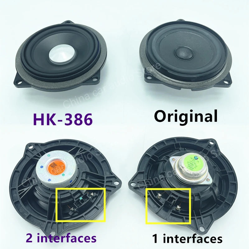 4.5 Inch Midrange Speaker For BMW F10 F11 E84 E90 E91 E92 E93 5 Series Loudspeaker Front Door Audio Sound Music Horn Speaker Kit
