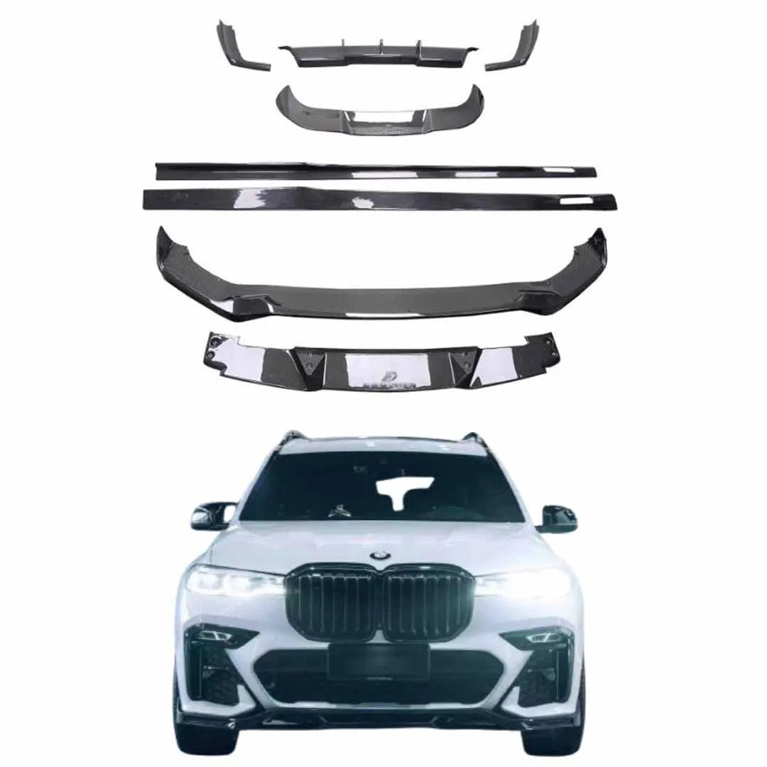 Runde Perfectly for BMW X7 G07 Upgraded and Modified FD Style High-quality Carbon Fiber Body Kit Car Bumper
